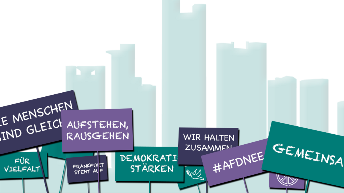 5. Februar, 17 Uhr: „Frankfurt steht auf für Demokratie“