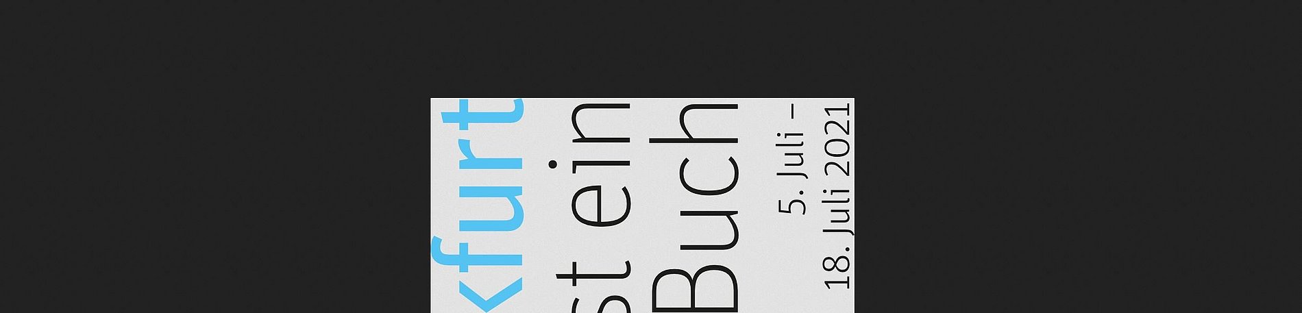 Logo Text Frankfurt liest ein Buch 2021