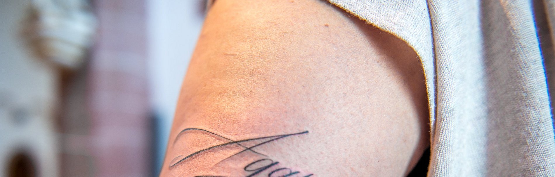 (c) Annette Krumpholz, 09.09.22, Frankfurt am Main, KEB, Katholische Erwachsenen Bildung im Bistum Limburg, Tattoo 2022